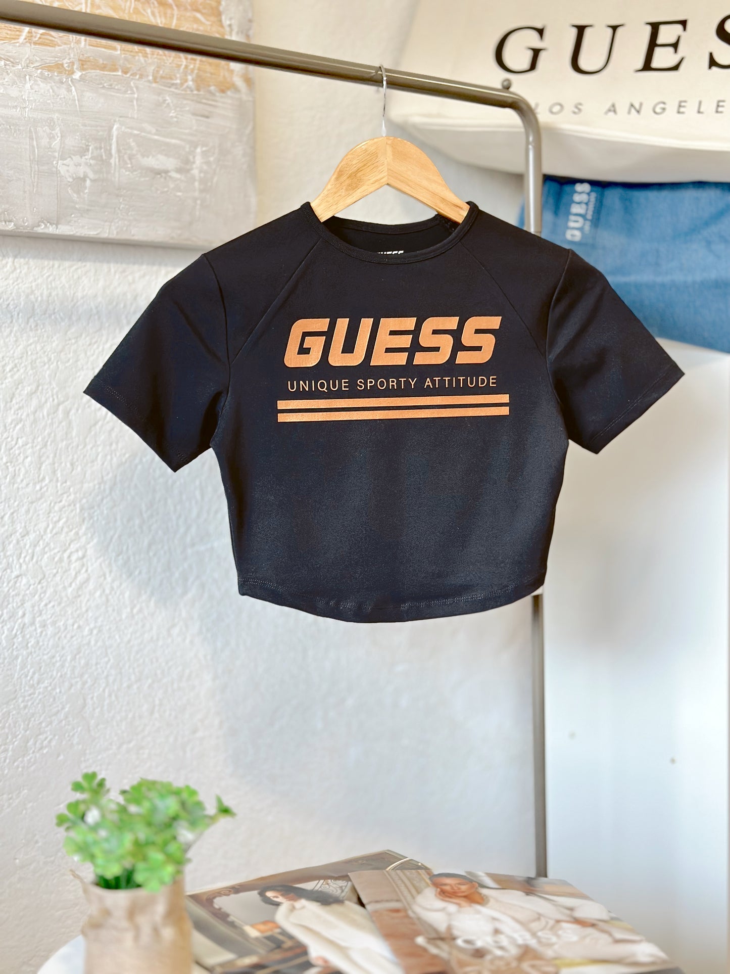 Top Guess black sport