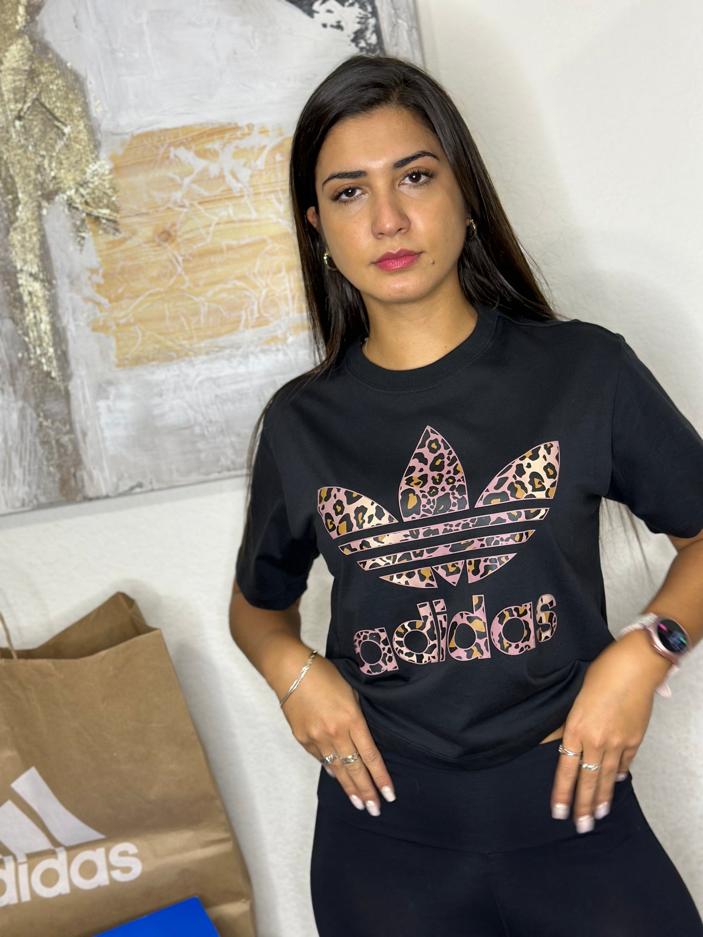 T-shirt Crop Adidas